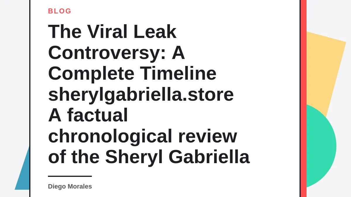The Viral Leak Controversy: A Complete Timeline
